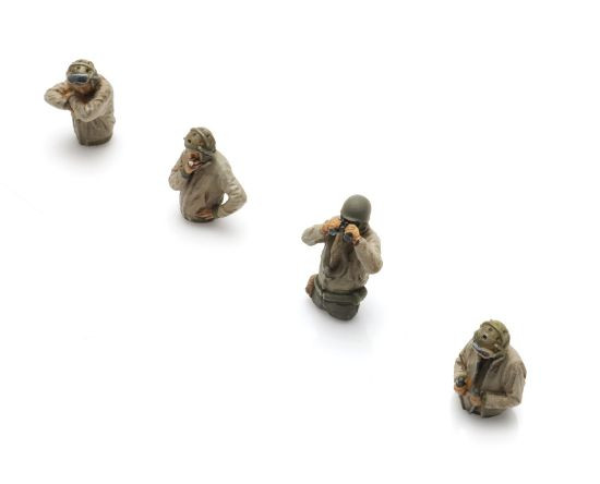 Artitec 5870142 - US tank crew (4x)  - HO Scale
