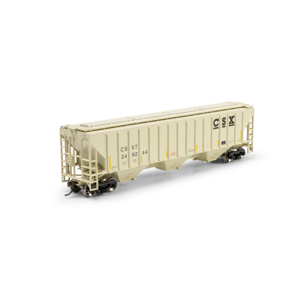 Athearn 2370 - PS 4740 3-Bay Covered Hopper CSX (CSXT) 249244 - HO Scale