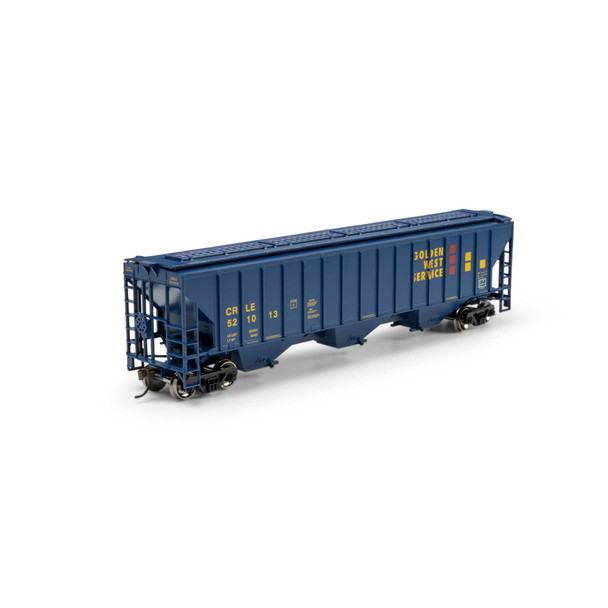Athearn 2374 - PS 4740 3-Bay Covered Hopper Coe Rail (CRLE) 521013 - HO Scale