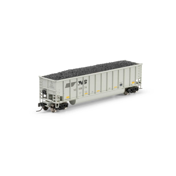 Athearn 2310 - Bethgon Coalporter w/Coal Load Norfolk Southern (NS) 50874 - N Scale