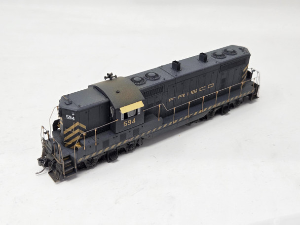 Pre-Owned: Athearn Genesis EMD GP7 (DCC and Sound) St Louis - San Francisco (SLSF) 594 - HO Scale