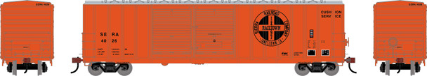PRE-ORDER: Athearn 3704 - 50' FMC 5077 DD Offset Box Car Sierra (SERA) 4026 - HO Scale