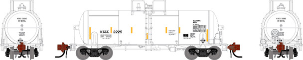 PRE-ORDER: Athearn Genesis 3362 - UTC 13K Gallon Acid Tank Car Kennecott Copper (KCCX) 2225 - N Scale