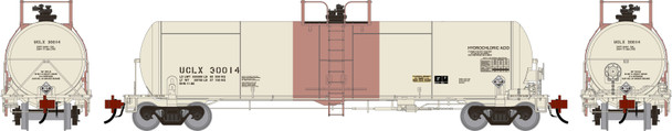 PRE-ORDER: Athearn Genesis 3343 - GATC 20K Gallon Tank Car Occidental Chemicals (UCLX) 30014 Primed For Grime - HO Scale
