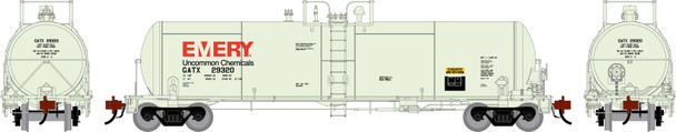 PRE-ORDER: Athearn Genesis 3331 - GATC 20K Gallon Tank Car Emery (GATX) 29320 - HO Scale