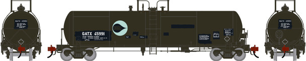 PRE-ORDER: Athearn Genesis 3325 - GATC 20K Gallon Tank Car Cargill (GATX) 45991 Primed For Grime - HO Scale