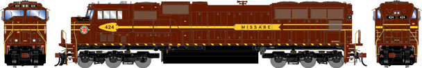PRE-ORDER: Athearn Genesis 3303 - EMD SD70M (DCC and Sound) Duluth Missabe & Iron Range (DM&IR) 424 Legendary Liveries - HO Scale