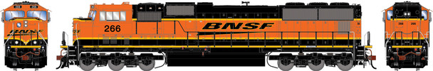 PRE-ORDER: Athearn Genesis 3276 - EMD SD75M (DC Silent) BNSF 266 'H4' - HO Scale