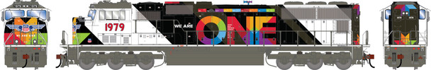 PRE-ORDER: Athearn Genesis 3263 - EMD SD70M (DC Silent) Union Pacific (UP) 1979 'We Are One' - HO Scale