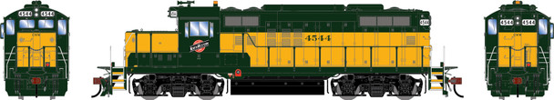 PRE-ORDER: Athearn Genesis 3260 - EMD GP9R (DCC and Sound) Chicago & Northwestern (CNW) 4544 - HO Scale