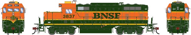 PRE-ORDER: Athearn Genesis 3237 - EMD GP7u (DC Silent) BNSF 3837 'H1' - HO Scale