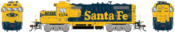 PRE-ORDER: Athearn Genesis 3233 - EMD GP7u (DC Silent) BNSF 1374 'Patched ATSF' - HO Scale