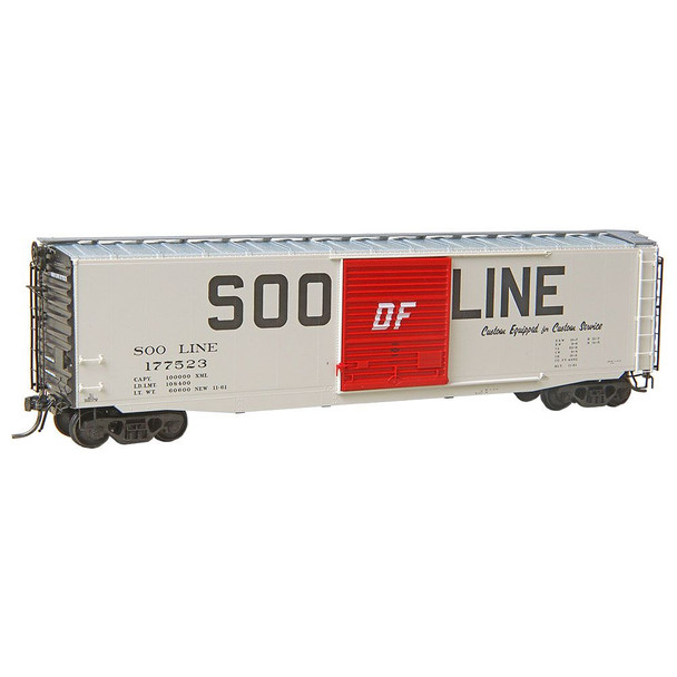 Kadee 6128 - RTR 50' PS-1 Boxcar Soo Line (SOO) 177523 - HO Scale