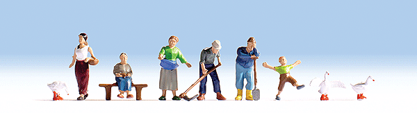 Noch 36629 - Farmers pkg(6)  - N Scale