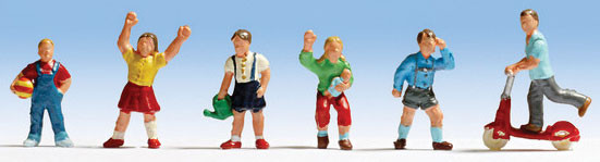 Noch 36815 - Children pkg(6)  - N Scale