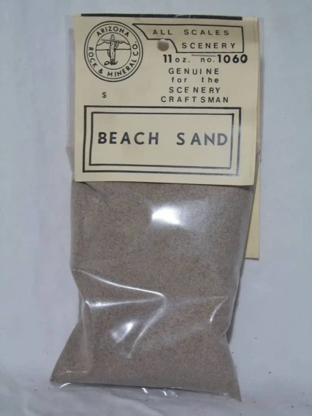 Arizona Rock and Mineral 1060 - Beach Sand (12 Oz Bag)  - Multi Scale