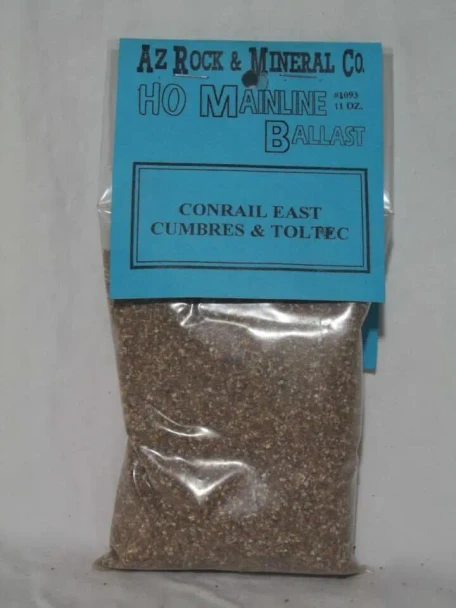 Arizona Rock and Mineral 10903 - Cumbers & Toltec Sand & Gravel (12 Oz Bag)  - HO Scale