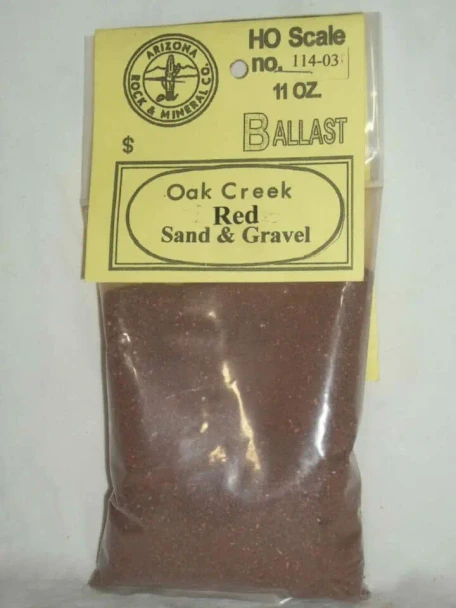 Arizona Rock and Mineral 1140 - Oak Creek Red Powder (12 Oz Bag)  - Multi Scale