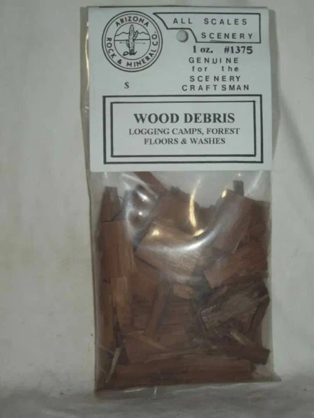 Arizona Rock and Mineral 1375 - Wood Debris   - Multi Scale
