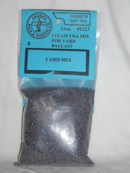 Arizona Rock and Mineral 1223 - Yard Mix (12 Oz Bag)  - HO Scale