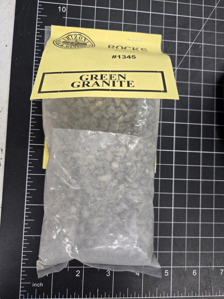 Arizona Rock and Mineral 1345 - Green Granite Rip/Rap (12 Oz Bag)  - Multi Scale
