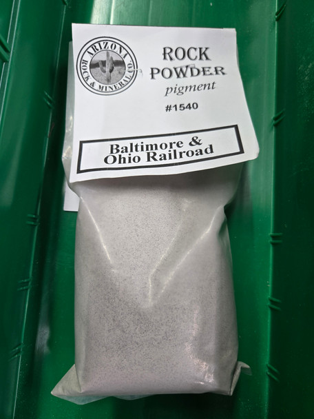 Arizona Rock and Mineral 1540 - Baltimore & Ohio Maryland Powder (12 Oz Bag)  - Multi Scale