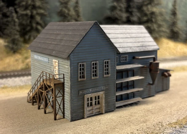 Jackson Railcar MTI1011 - Wally's Window and Glass  - N Scale Kit