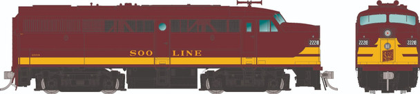 Rapido 37557 - ALCo FA-1 (DCC and Sound) Soo Line (SOO) 221B - HO Scale