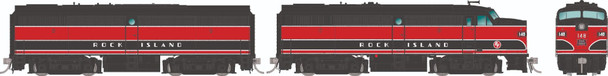 Rapido 37573 - ALCo FA-1 + FB-1 (DCC and Sound) Rock Island (CRIP) 148 + 148B - HO Scale
