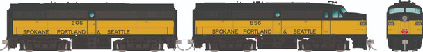 Rapido 37578 - ALCo FA-1 + FB-1 (DCC and Sound) Spokane, Portland and Seattle (SP&S) 856 + 201 - HO Scale