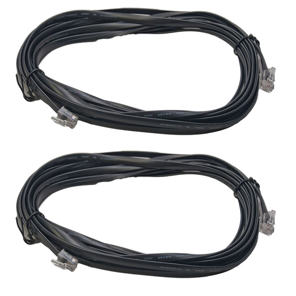 Digitrax LNC162 - 16’ LocoNet Cables-2 Pack  - Multi Scale
