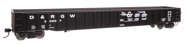 Walthers Proto 920-105412 - 65' Thrall Mill Gondola Denver & Rio Grande Western (D&RGW) 30812 - HO Scale