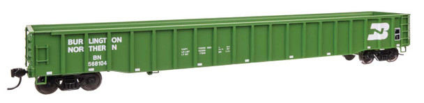 Walthers Proto 920-105414 - 65' Thrall Mill Gondola Burlington Northern (BN) 568154 - HO Scale