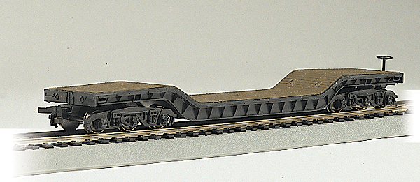 Bachmann 71399 - Silver Series(R) Depressed-Center Flatcar - Ready to Run No Name or Number - N Scale