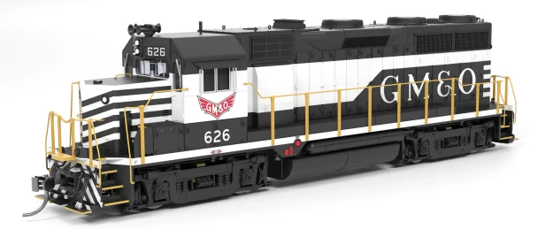 Broadway Limited 10015 - EMD GP35 (DC Silent) Gulf Mobile and Ohio (GM&O) 626 - HO Scale