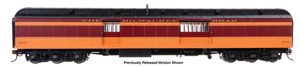 PRE-ORDER: Walthers Proto 920-17517 - 70' Heavyweight Baggage Car Milwaukee Road (MILW) 1090 - HO Scale