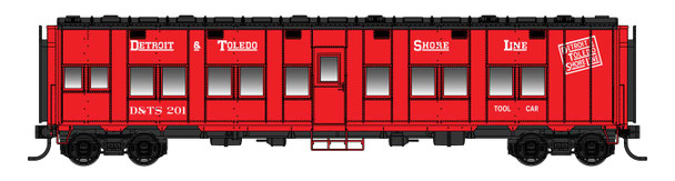 PRE-ORDER: Walthers Proto 920-17806 - Pullman-Standard Troop Sleeper Car (Lighted) Detroit & Toledo Shoreline (D&TS) 201 - HO Scale