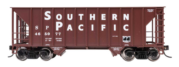 PRE-ORDER: Walthers Mainline 910-56647 - 34' Greenville 100-Ton 2-Bay Hopper Southern Pacific (SP) 465597 - HO Scale