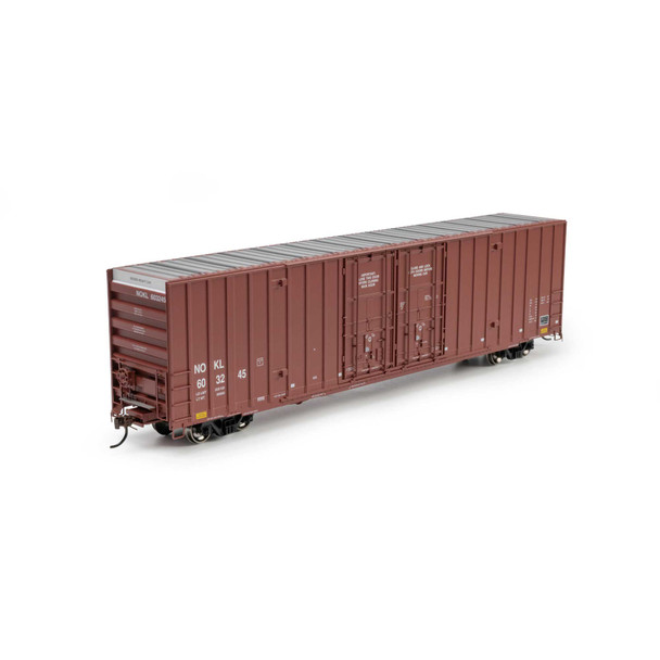 Athearn 2283 - 60' Gunderson High Cube Double Door Box Car Northwestern Oklahoma Railroad (NOKL) 603245 - HO Scale
