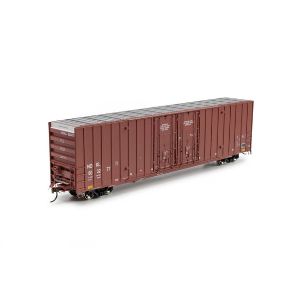 Athearn 2285 - 60' Gunderson High Cube Double Door Box Car Northwestern Oklahoma Railroad (NOKL) 603277 - HO Scale
