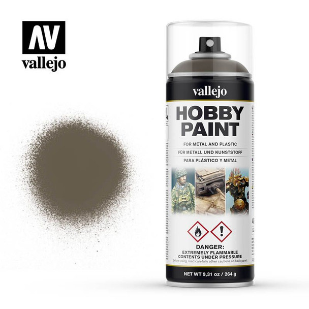 Vallejo 28005 - Hobby Spray Paint - AFV US Olive Drab 400mL -