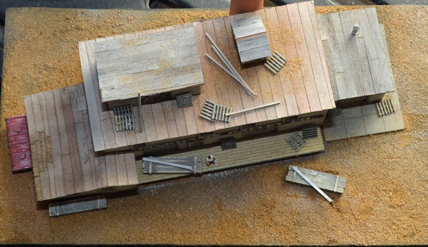 Bar Mills 0811 - Pinkham's Pallet & Keg  - N Scale Kit