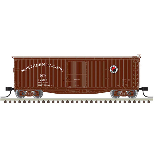 PRE-ORDER: Atlas Master 50007964 - USRA Double Sheathed Box Car Northern Pacific (NP) 12327 - N Scale