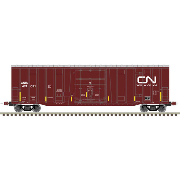 PRE-ORDER: Atlas Master 50007912 - NSC 50' Plug Door Box Car Canadian National (CNIS) 413091 - N Scale
