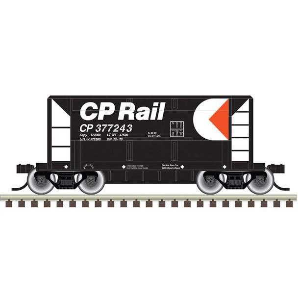 PRE-ORDER: Atlas Trainman 50007865 - 70 Ton Ore Car Canadian Pacific (CP) 377243 (Multi-Mark) - N Scale