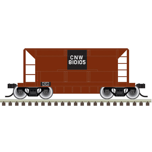 PRE-ORDER: Atlas Trainman 50007855 - 70 Ton Ore Car Chicago & Northwestern (CNW) 810105 - N Scale