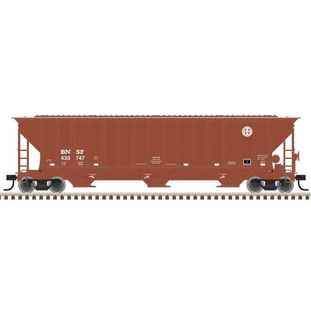PRE-ORDER: Atlas Trainman 50007809 - Thrall 4750 Covered Hopper BNSF 430801 (Circle Cross) - N Scale