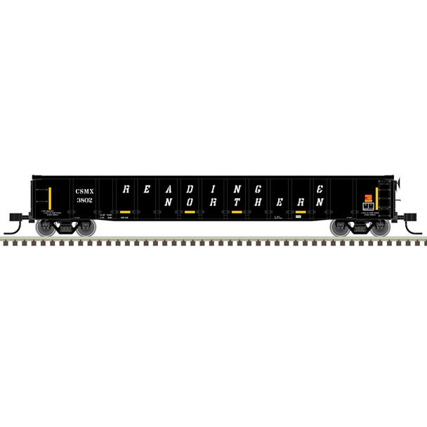 PRE-ORDER: Atlas Master 50007773 - 52' Thrall 2743 Gondola Reading & Northern (CSMX) 3802 - N Scale