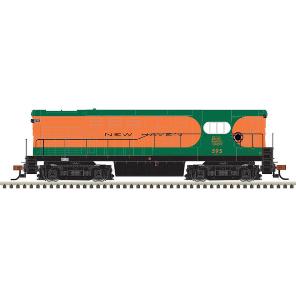 PRE-ORDER: Atlas Master Silver 40006652 - FM H16-44 (DC Silent) New Haven (NH) 595 (full balloon) - N Scale