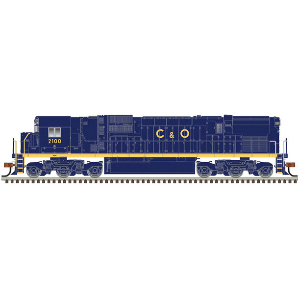 PRE-ORDER: Atlas Master Silver 40006568 - ALCo C630 (DC Silent) Chesapeake & Ohio (C&O) 2101 - N Scale